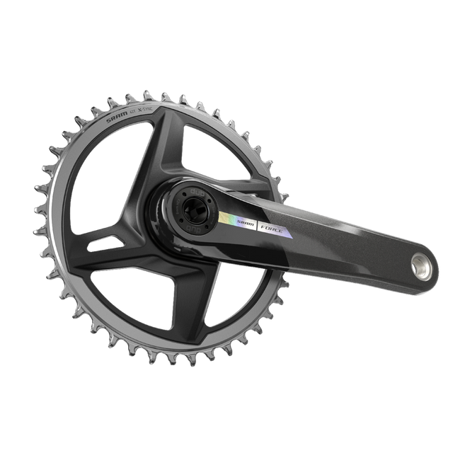 Sram kranksæt 1x bredt d2 dub iriserende 172,5 mm direkte montering 40t (bb ikke inkluderet)