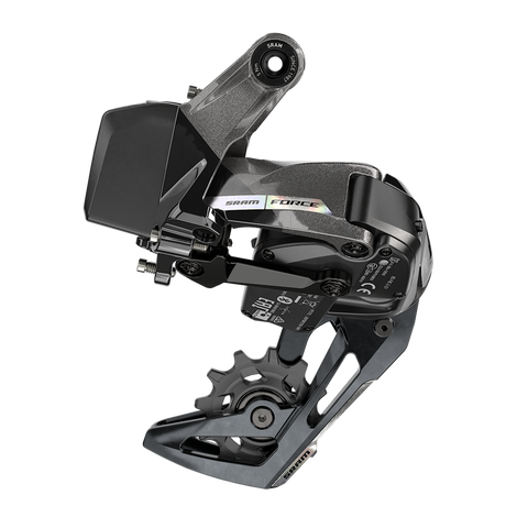 Sram bagskifter force bagskifter xplr axs d2 12-speed iriserende max 44t (batteri ikke inkluderet)