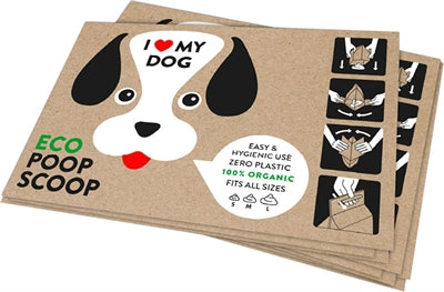 Jeg elsker min hunde-hunde-poop-pose bundt