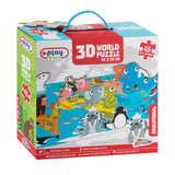 Grafix 3D -puslespil Animals of the World (40x50 cm)