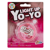 Kreativ håndværksgruppe yo-yo med lys - pink