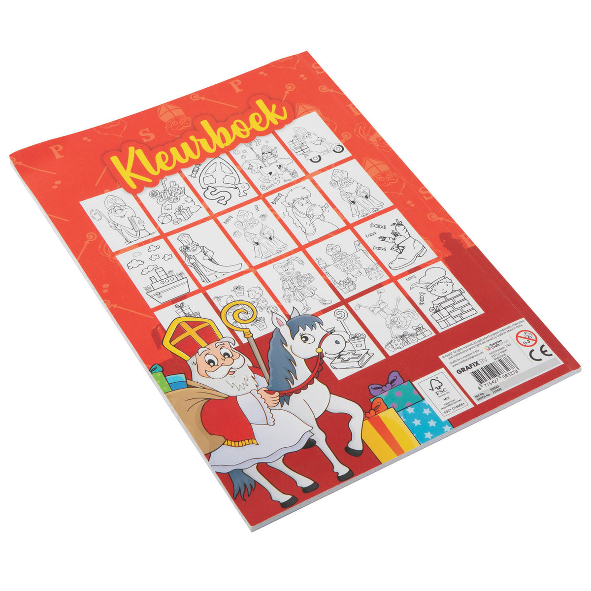 Grafix malebog Sinterklaas