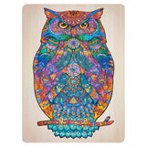 Creative Craft Group Unique Wood Puzzle Owl, 130st.