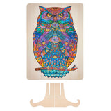 Creative Craft Group Unique Wood Puzzle Owl, 130st.