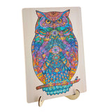 Creative Craft Group Unique Wood Puzzle Owl, 130st.