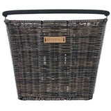 Basil Bremen Rattan Look Kf - Bicycle Basket - First - Dark Brown