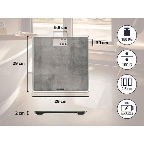 Leifheit 1068854 - psd style sense compact 300 beton | 1 stk