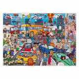 Grafix Ben Puszzel Comic Traffic Pressure, 1000st.