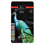 Nassau fine art nassau farveblyanter metallic, 12 stk.