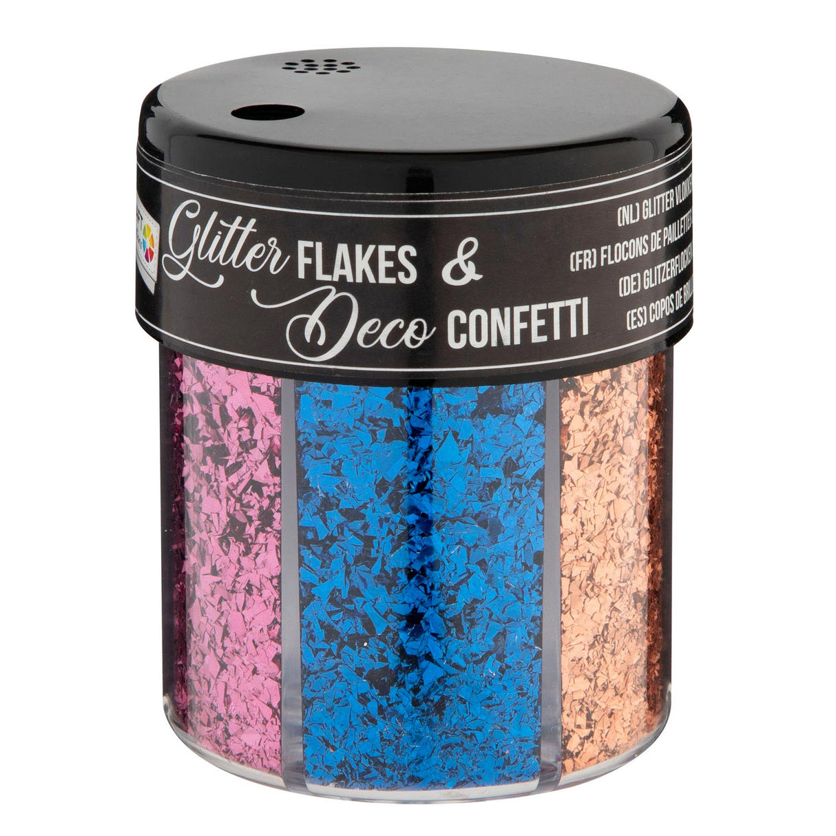 Creative Craft Group Decoration Confetti i gryde, 6 farver