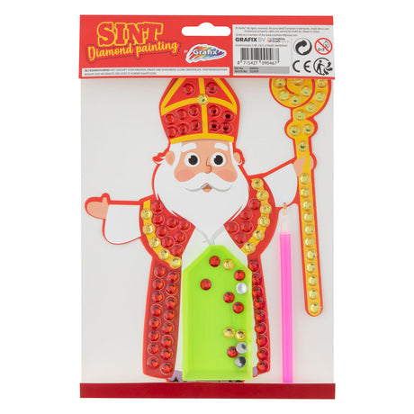 Grafix Sinterklaas mosaik diamantmaleri - xl sten