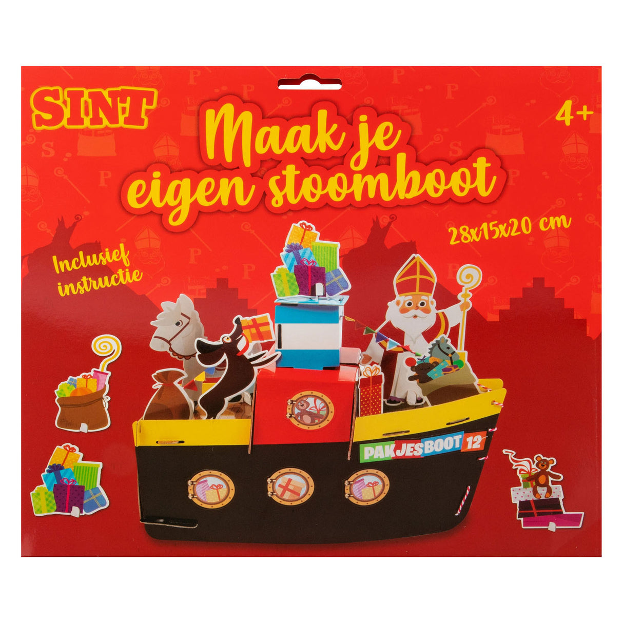 Grafix Sinterklaas håndværkssæt - lav din egen dampbåd