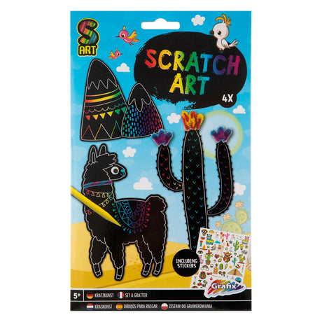 Kreativ håndværksgruppe lav din egen scratch art boy