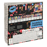 Grafix besties skrabe- og malebog 12 sider