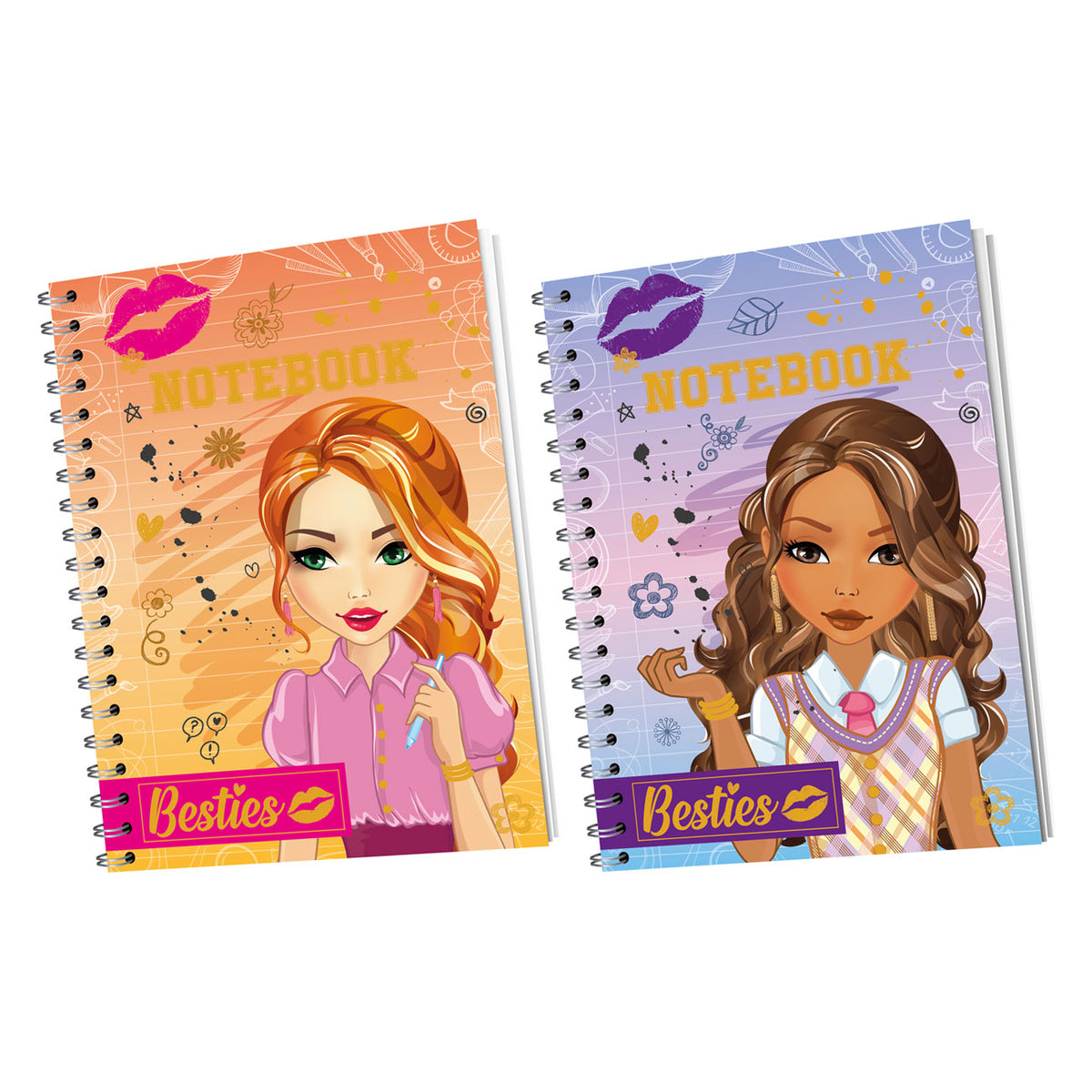 Besties notesbog a6, 60 forede ark