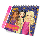 Besties mini notesbog med pen