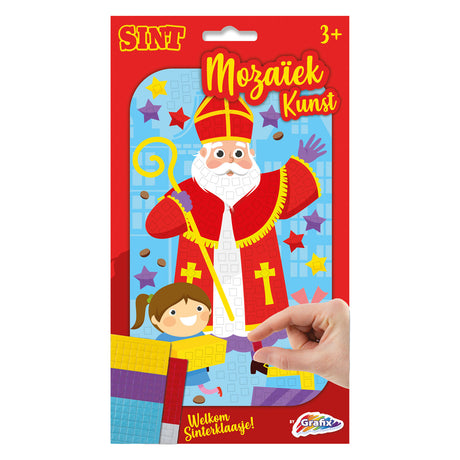 Grafix mosaik kunst Sinterklaas