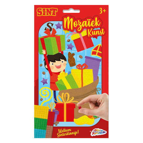 Grafix mosaik kunst Sinterklaas