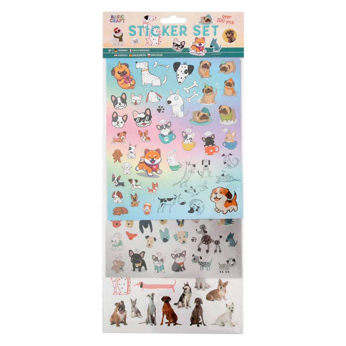 Creative Craft Group StickerSet Dogs, 100 ..