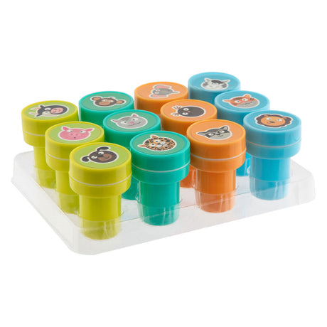 Creative Craft Group Stamp Set Animals, 12 pcs.