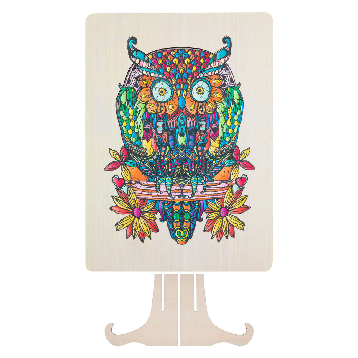 Creative Craft Group Wood Jigsaw Puzzle Uil, 133st.