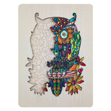 Creative Craft Group Wood Jigsaw Puzzle Uil, 133st.