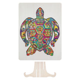 Creative Craft Group Wood Jigsaw Puzzle Turtle, 130 ..