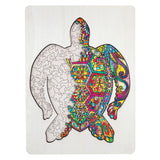 Creative Craft Group Wood Jigsaw Puzzle Turtle, 130 ..