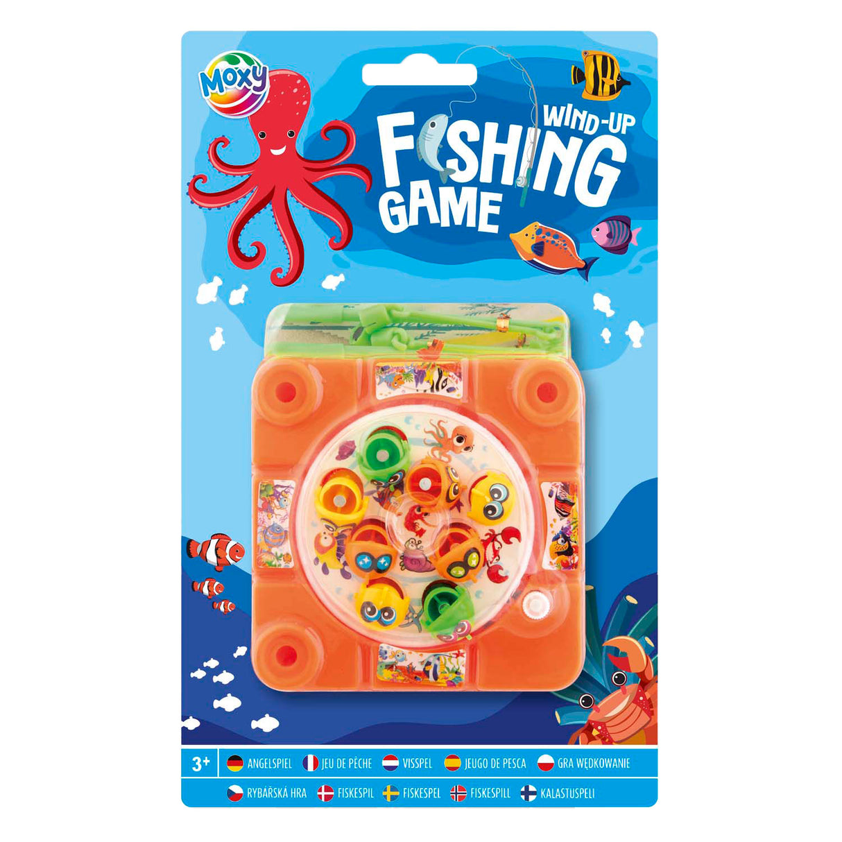 Kreativ håndværksgruppe afviklet fiskespil orange