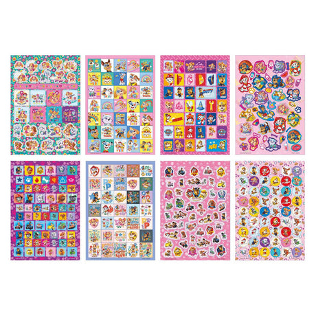Moxy paw patrol glitter klistermærkebog - a5 størrelse 8 ark