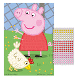 Kreativ håndværksgruppe perlekunst, der laver peppagris