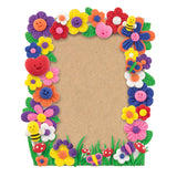 Kreativ håndværksgruppe lav din egen blomsterfotoramme