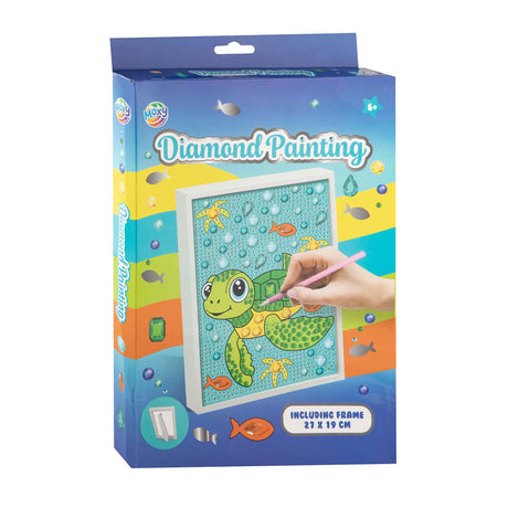 Creative craft group diamond painting knutselset schildpad