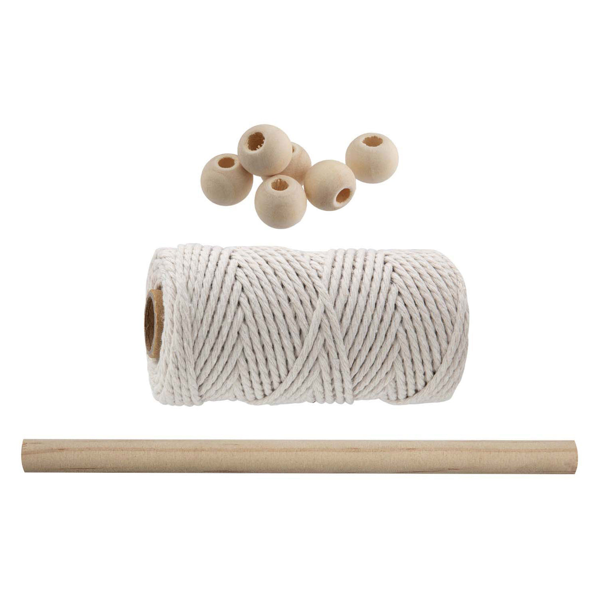 Kreativ håndværksgruppe macrame håndværkssæt wallhanger