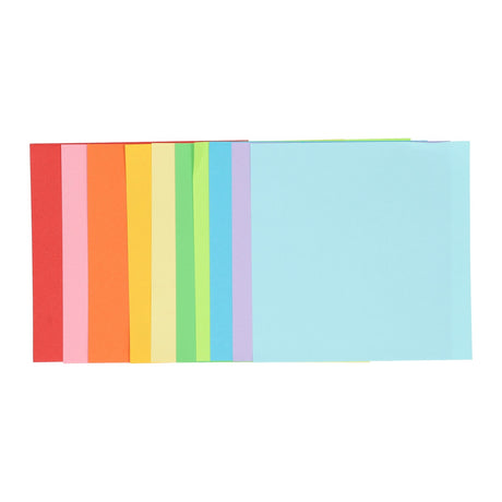 Kreativ håndværksgruppe foldeblade 15x15cm, 120 ark 10 farver