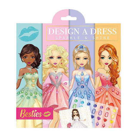 Creative craft group besties ontwerp een jurk - 21,5x21,5cm