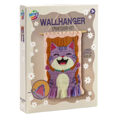 Moxy wandhanger borduurset lange steek