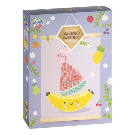 Creative craft group diamond painting wandhanger fluweel - fruit