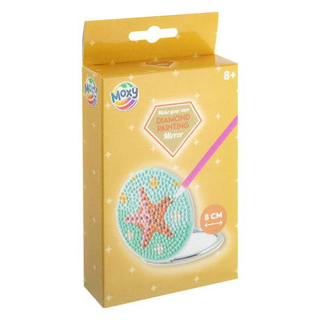 Creative craft group diamond painting handspiegel versieren - 8 cm