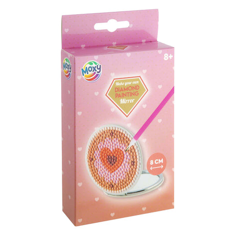 Creative craft group diamond painting handspiegel versieren - 8 cm