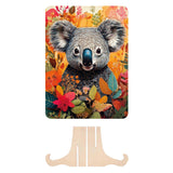 Moxy træpuslespil koala unikke former, 130 stk