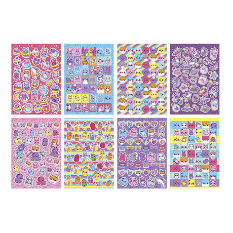 Creative craft group mini mymy glitter stickerboekje a5