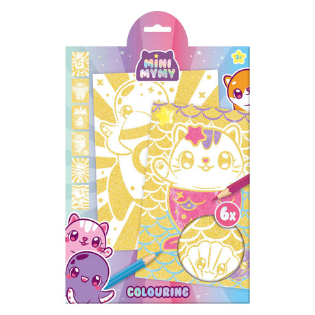 Creative craft group mini mymy glitter kleurpapier a4