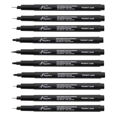Creative craft group nassau fineliners set - 10st.