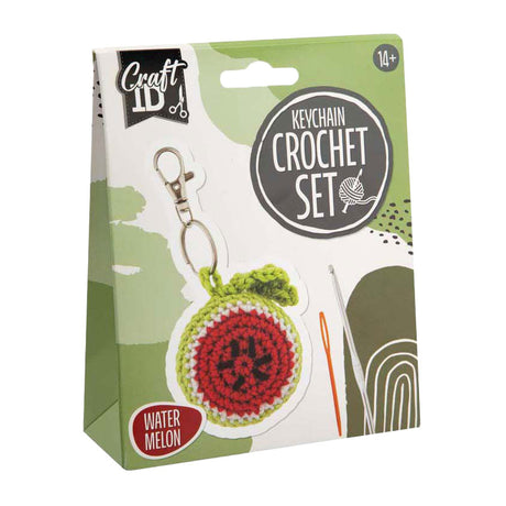 Creative craft group haakpakket sleutelhanger watermeloen - incl. naald en draad
