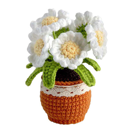 Creative craft group haakpakket madelief - incl. naald en draad