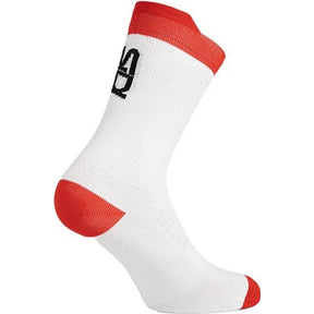 Sidi sok nitiidus sok 18cm - nr. 381 hvid rød