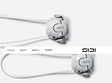 Sidi tecno 3 kort (75mm) - nr. 57 hvid