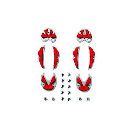 Sidi mtb sål srs carbon-slebet grå rød | 45-48