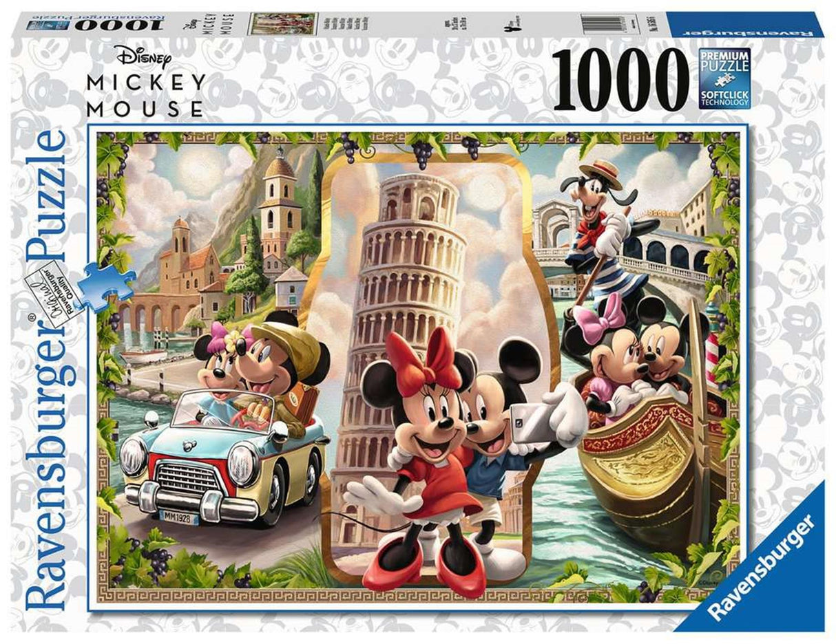 Ravensburger – 12000498 – puslespil – 1000 brikker – mickey mouse